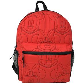 Mochila Disney Minnie Mouse acolchoada bordada 16