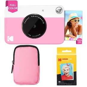 Câmera de impressão instantânea KODAK Printomatic com estojo flexível e papel