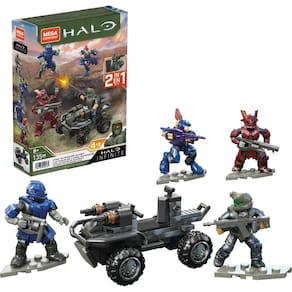 Construindo o veículo de ataque Toy MEGA Halo UNSC Gungoose Gambit