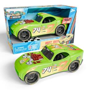 Toy Car Lollipop NASCAR Drift Racer com luzes e som para crianças