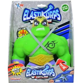 Boneco de ação Elastikorps Maxy Gamma Glow-in-the-Dark 30cm