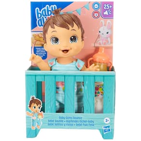 Roupa Doll Baby Alive Baby Gotta Bounce Bunny com mais de 25 efeitos sonoros
