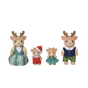 Bonecas colecionáveis Calico Critters Reindeer Family