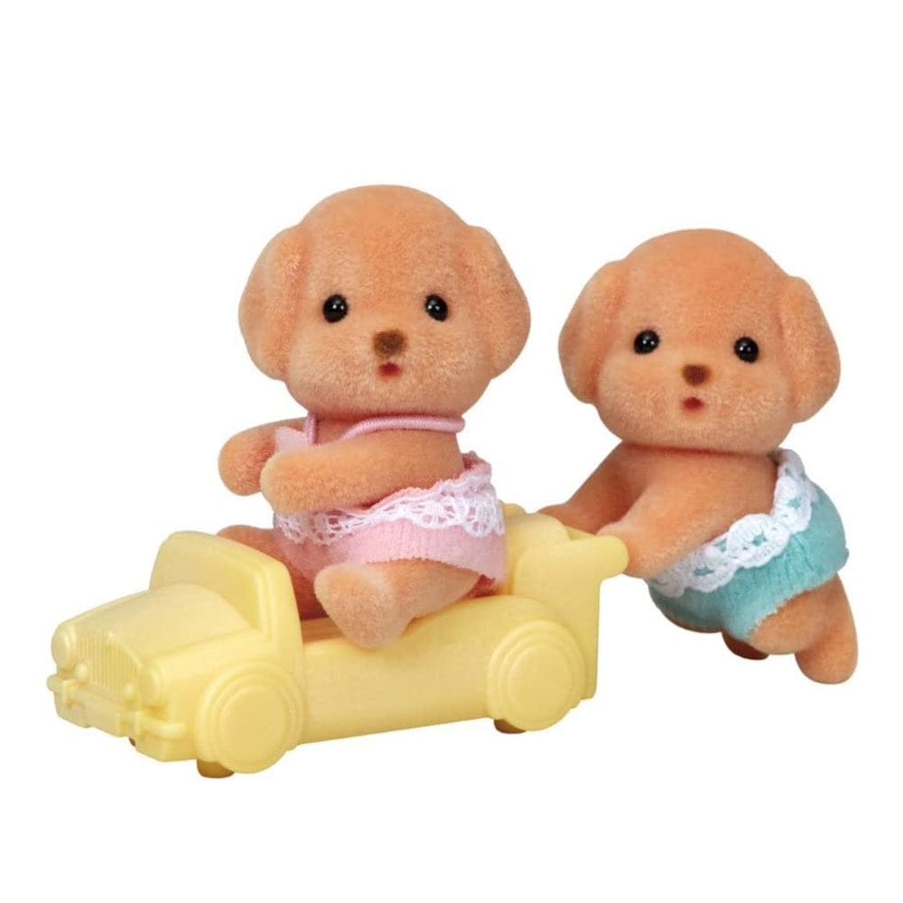 Boneco colecionável Toy Poodle Twins Calico Critters