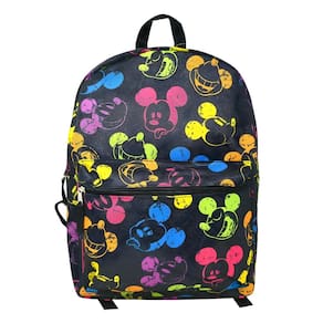Mochila Disney Mickey Mouse unissex infantil clássica multicolorida