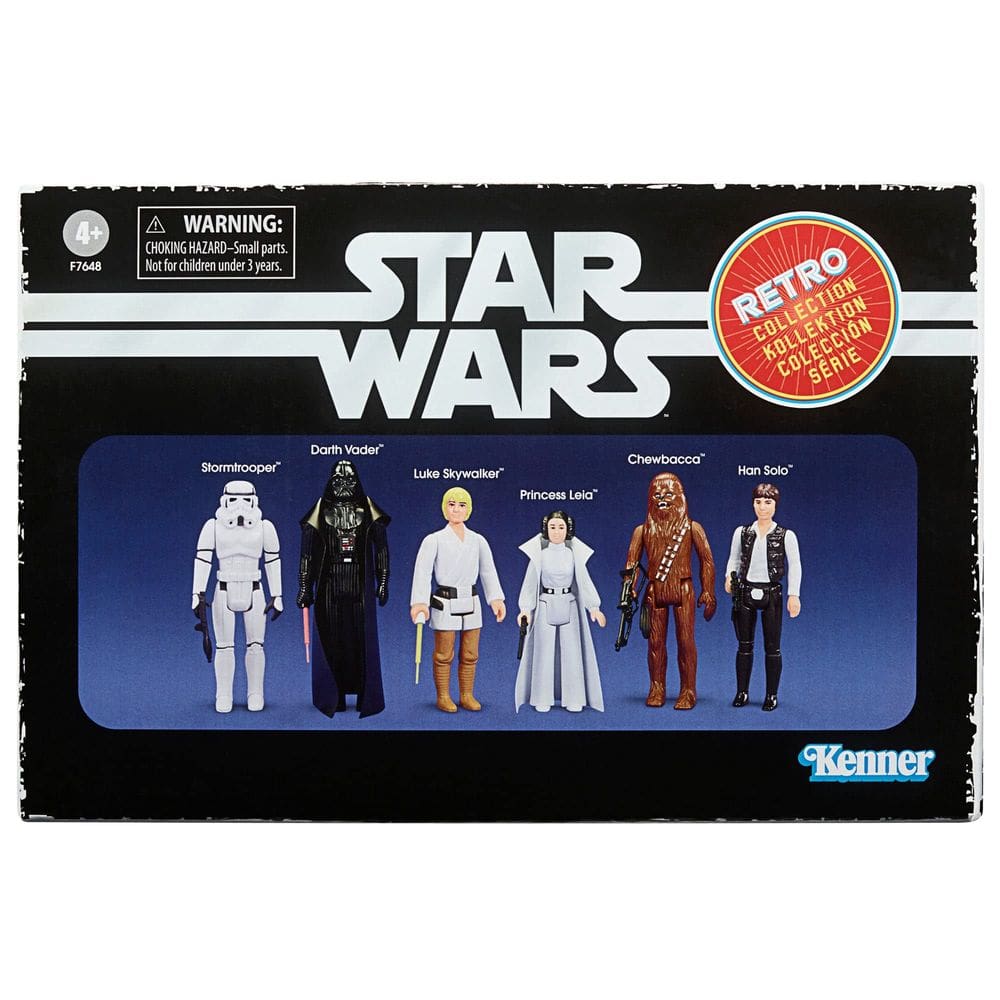 Conjunto de bonecos de ação Star Wars Retro Collection Hasbro
