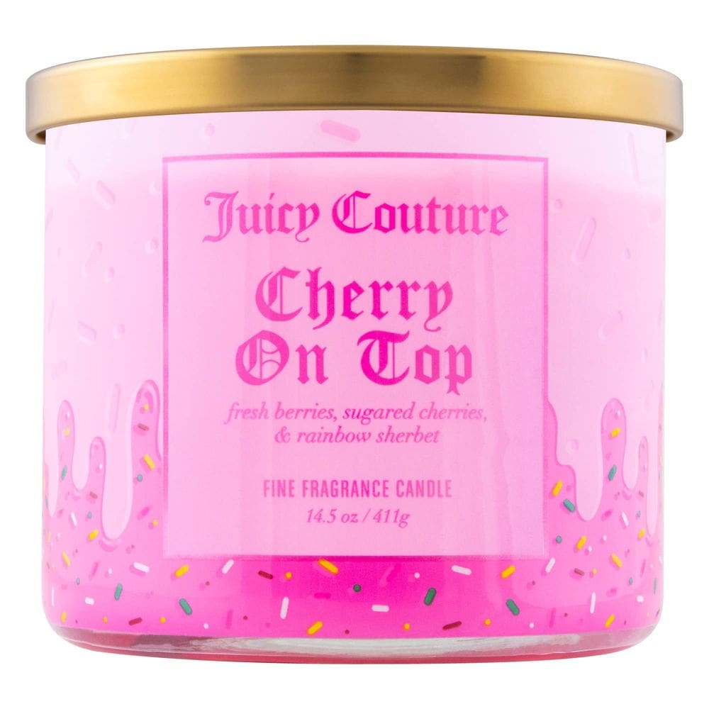 Fragrância de longa duração Candle Juicy Couture Cherry On Top