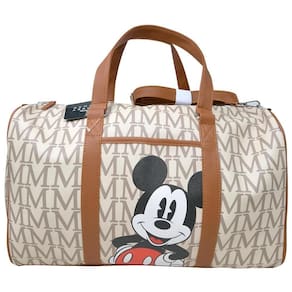 Mochila Disney Beige Mickey Mouse Design de tamanho médio