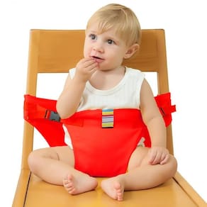 Cadeirinha Alimentacao Bebe Portatil Assento Infantil Refeicao Com Cinto De Segurança
