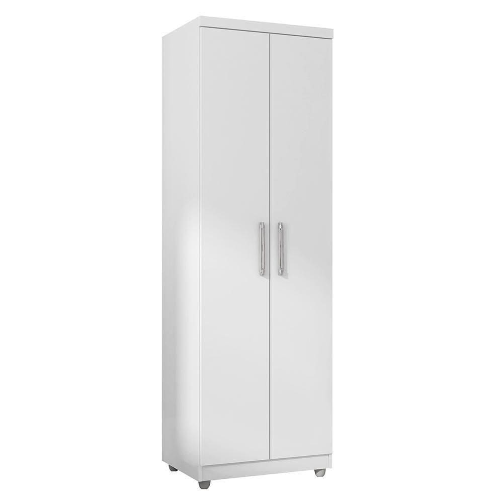 Armário Multiuso Sabrina 2 Portas Branco - Ajl Móveis Branco