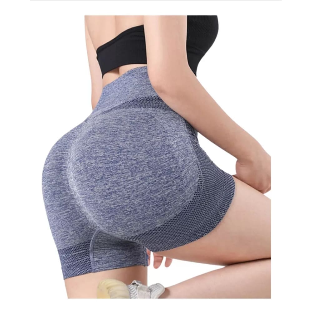 Short Feminino Empina Bumbum - Azul