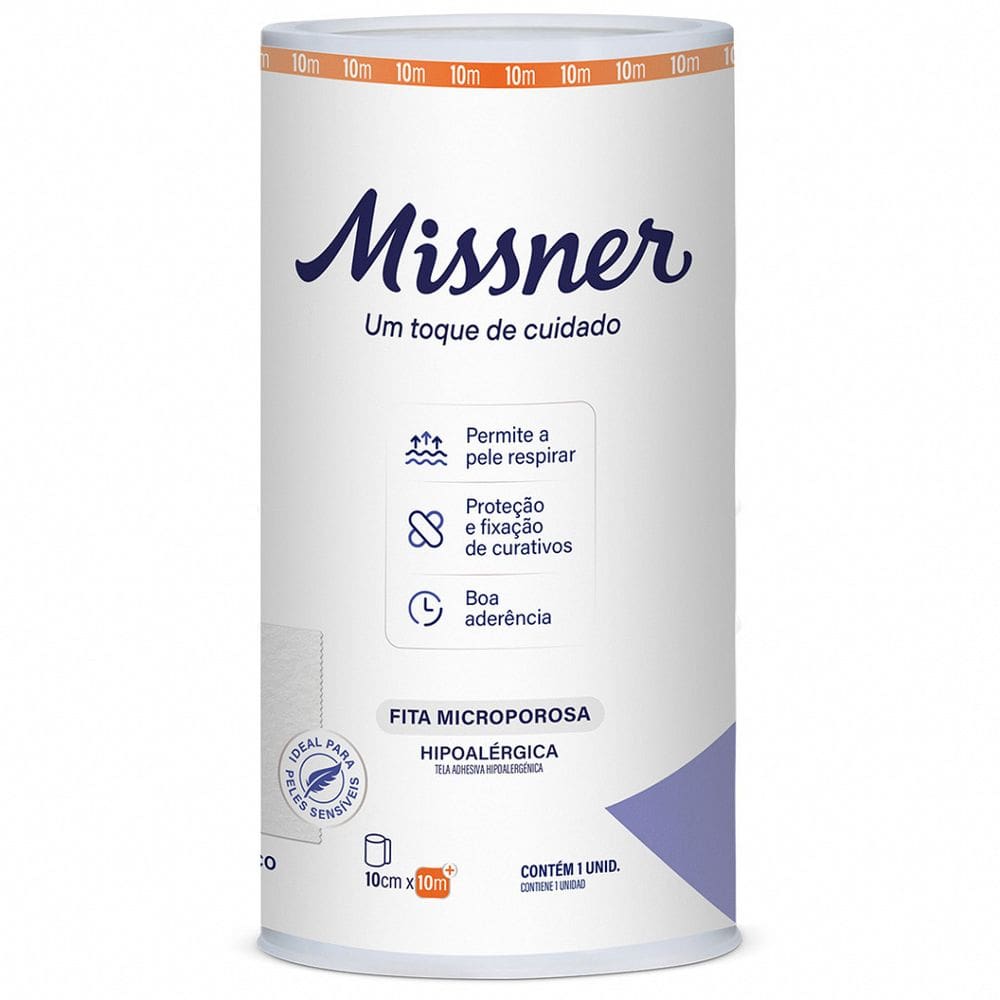 Fita Microporosa Bege 10x10 - Missner