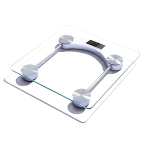 Balança Digital Corporal 180kg LED Vidro Temperado Fitness