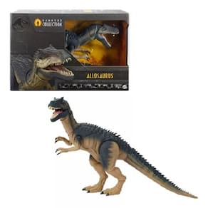 Jurassic World Allosaurus Luxo 52 Cm Collection Hammond – 19 pontos articulações - Mattel