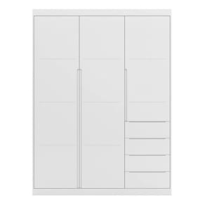 Guarda Roupa Infantil Pérola Branco - Phoenix Baby Branco