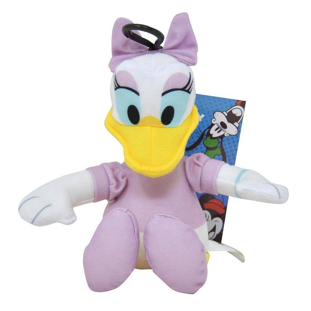 Pelúcia com zíper Pull Daisy Duck 6 de corpo inteiro para bolsas e mochilas