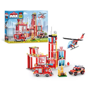 Tijolos de construção Toy MAX Adventure Fire Rescue 916 peças
