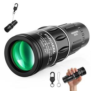 Telescópio monocular YLQ Lightweight 10x50 com telescópio HD de 10 m