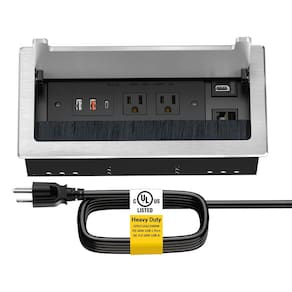 Mesa de conferência Power Hub Kungfuking com HDMI RJ45 USB UL