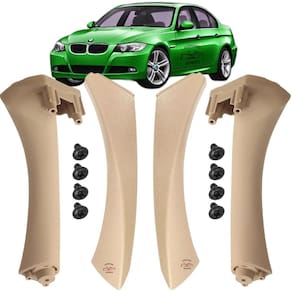 Par Puxador Capa Traseiro Interno Bmw E90 318I 320I 325 Bege
