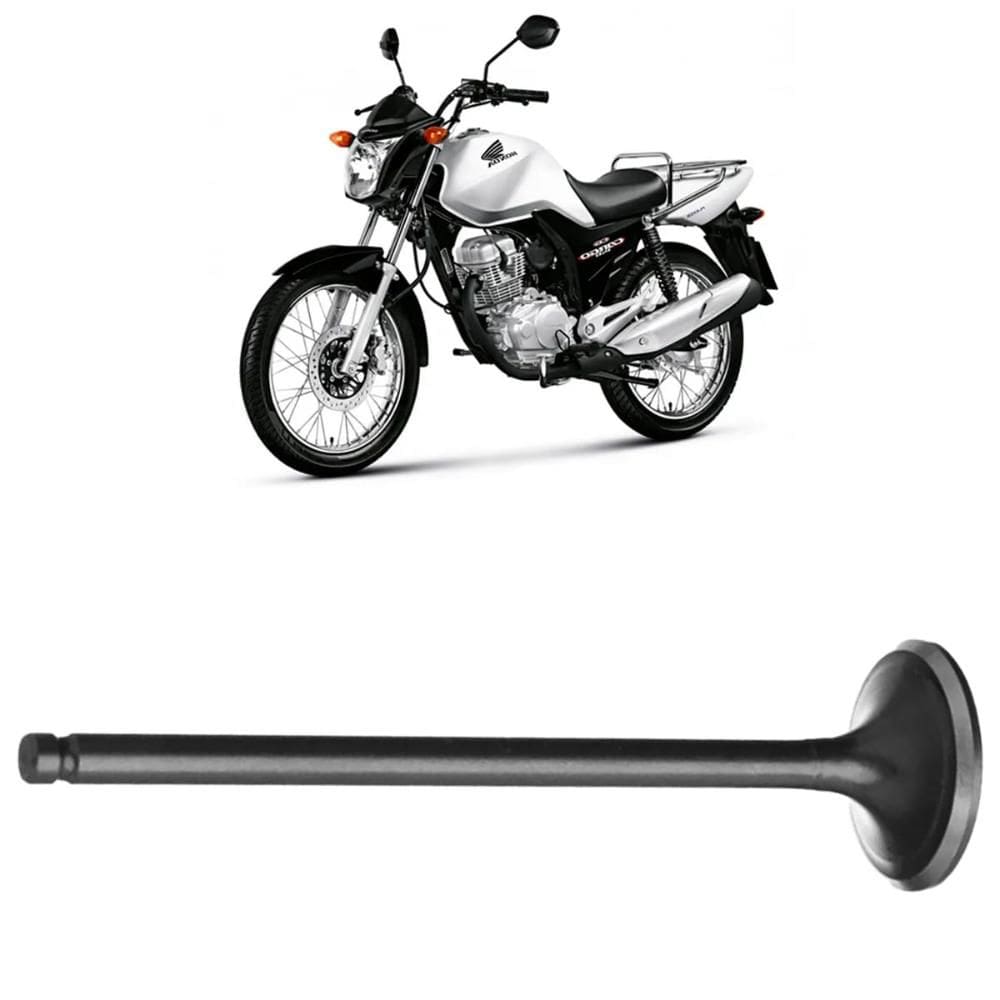 Válvula Escape Moto CG 125 Fan NXR 125 Bros Vini Controlflex