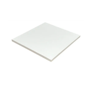 01 Un Chapa 15mm Madeira Mdf 60x60cm Placa Prateleira Branco Cód.1300