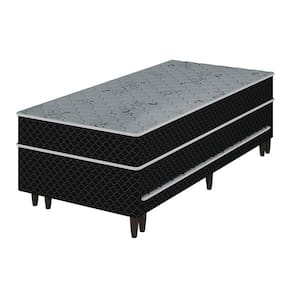 Cama Box Solteiro De Molas Com Cama Auxiliar Sibéria Umaflex 188cm x 88cm