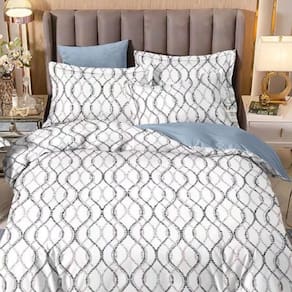 Jogo de Cama Queen Cazza Avery em Microfibra Estampado 4 Peças - Item Variado