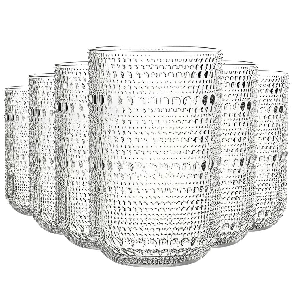Jogo com 6 Copos de Vidro Pérola Clear 460ml