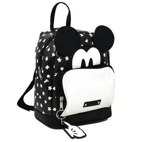 Mochila FastForward Mickey Mouse preta para crianças e adultos