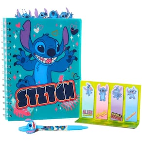 Conjunto de cadernos Innovative Designs Disney Stitch Tab Journal