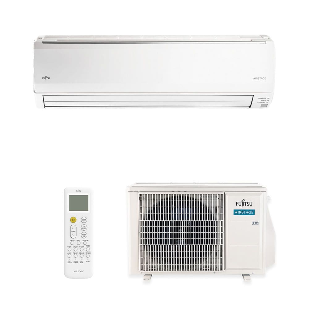 Ar Condicionado Split Hi Wall Fujitsu Airstage Premium Inverter 18.000 Btus Quente e Frio 220v R-32