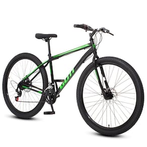 Bicicleta Aro 29 Aço Carbono Gott Cronos Freio A Disco 21v Preto Verde