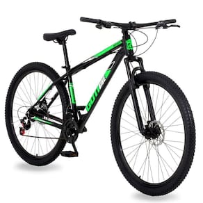 Bicicleta Aro 29 Gott 21 Marcha Câmbio Shimano Freio A Disco 17 Preto Verde