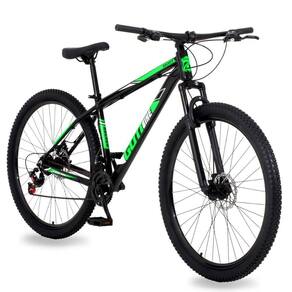 Bicicleta Aro 29 Gott 24 Marchas Câmbio Traseiro Shimano 21 Preto Verde