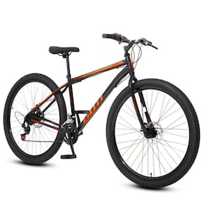 Bicicleta Aro 29 Aço Carbono Gott Cronos Freio A Disco 21v Preto Laranja