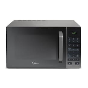 Forno Micro-ondas Midea 27 Litros 800W Prata Com Porta Espelhada MXSA27S1 110V