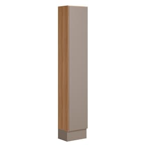 Paneleiro Acácia Touch 40cm 1 Porta Ipê-fendy Com Rodapé - Nicioli Ipê-fendy