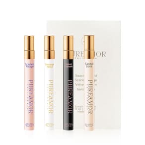 Conjunto de perfumes PUREAMOR Pheromones, pacote com 4 unidades para mulheres, 12 ml