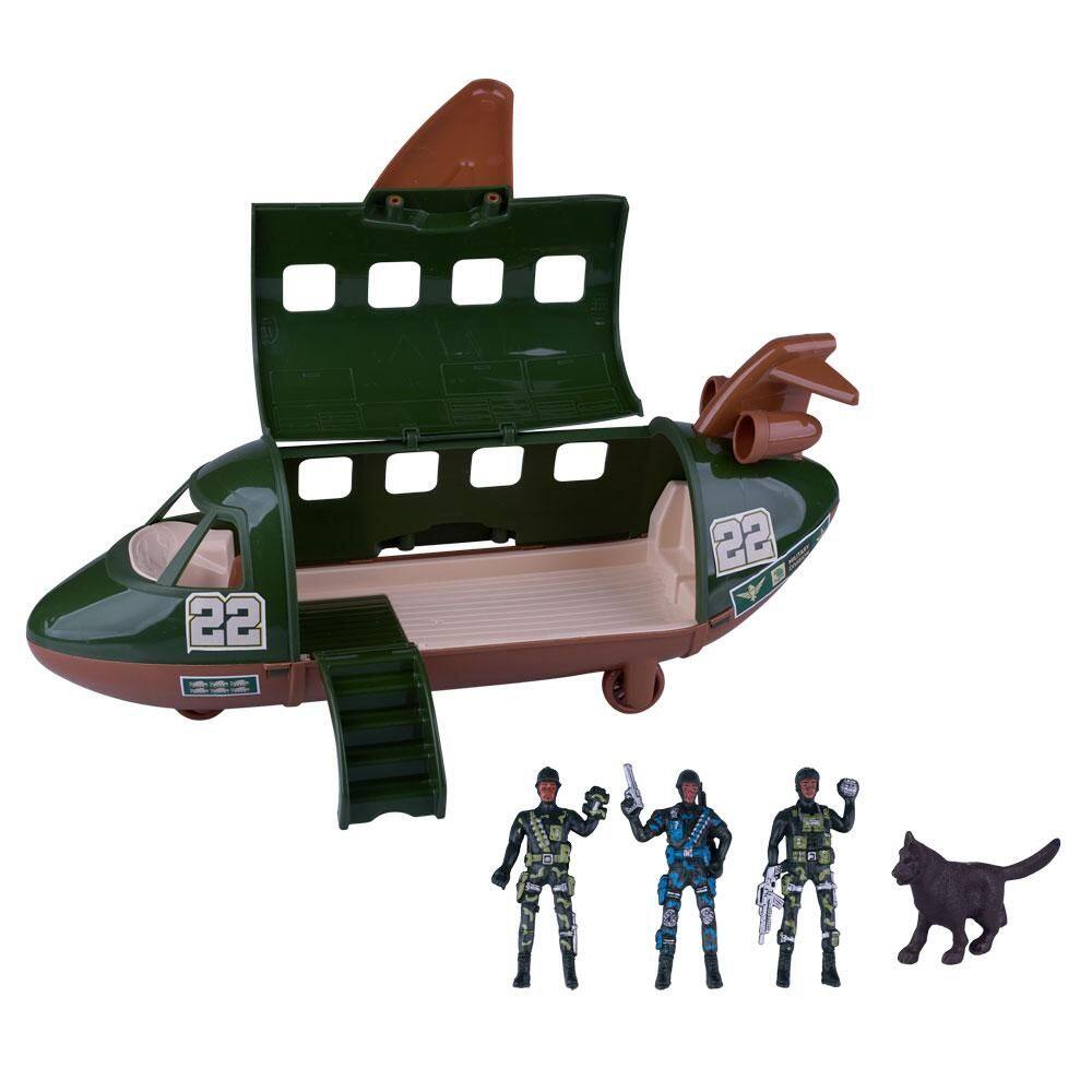 Avião Force Militar Samba Toys 466