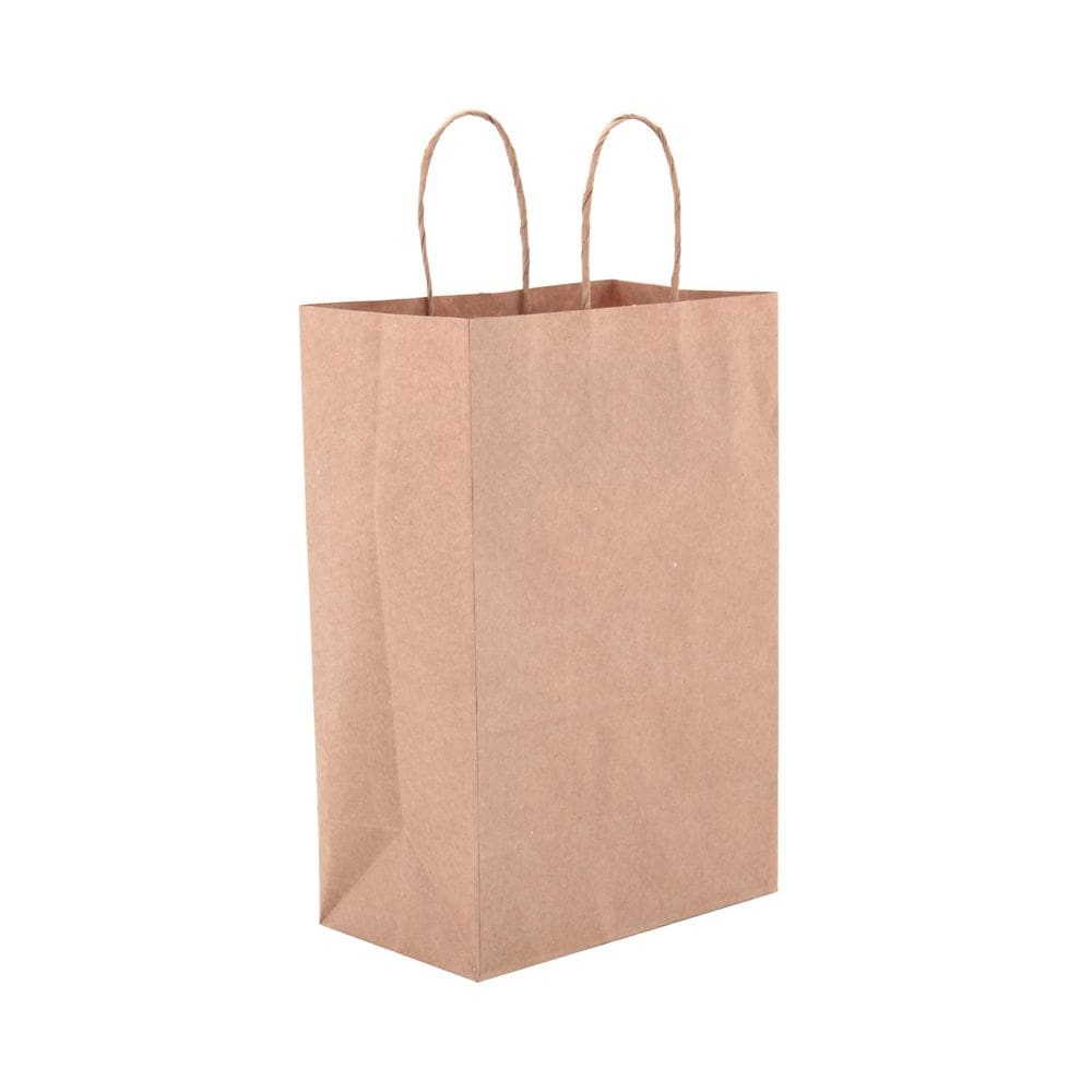 Sacola Kraft Zagarollo 18x10,5x27cm Parda