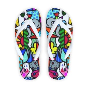 Chinelos com Estampas Artísticas – Seu Estilo, Sua Pegada