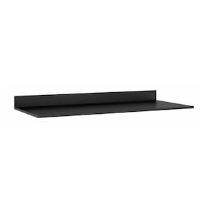 Tampo para Balcão de Cozinha Sabrina 120x52cm MDP Preto 0497 Menu Móveis