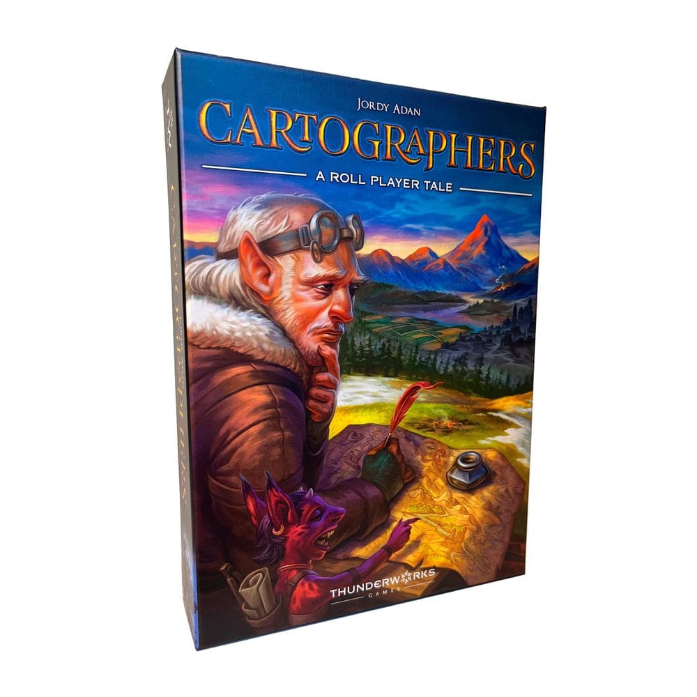 Jogo de Tabuleiro Thunderworks Games Cartographers Roll Player Tale