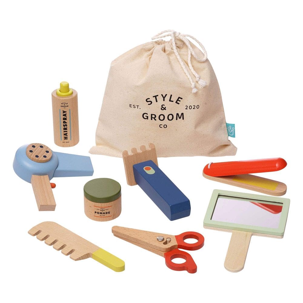 Kit de penteado e higiene Pretend Play Manhattan Toy