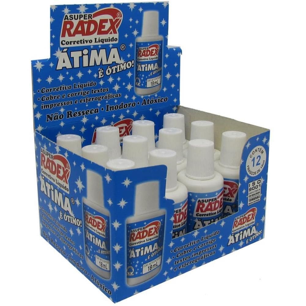 Corretivo Atima 18ml 12 unid- Radex