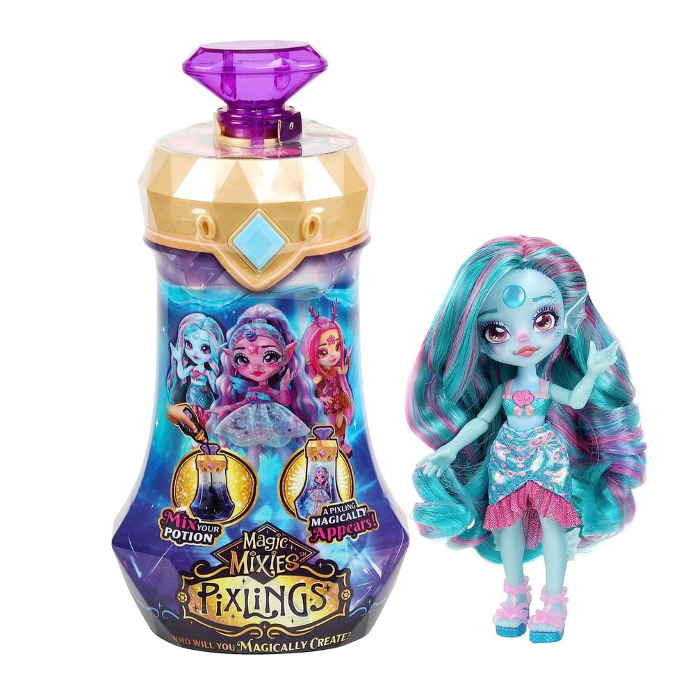 Toy Magic Mixies Pixlings Marena A Sereia com Poção 5+