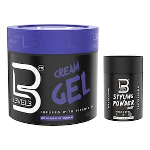 Creme modelador de cabelo L3 Nível 3 Creme Gel Volume Medium Hold
