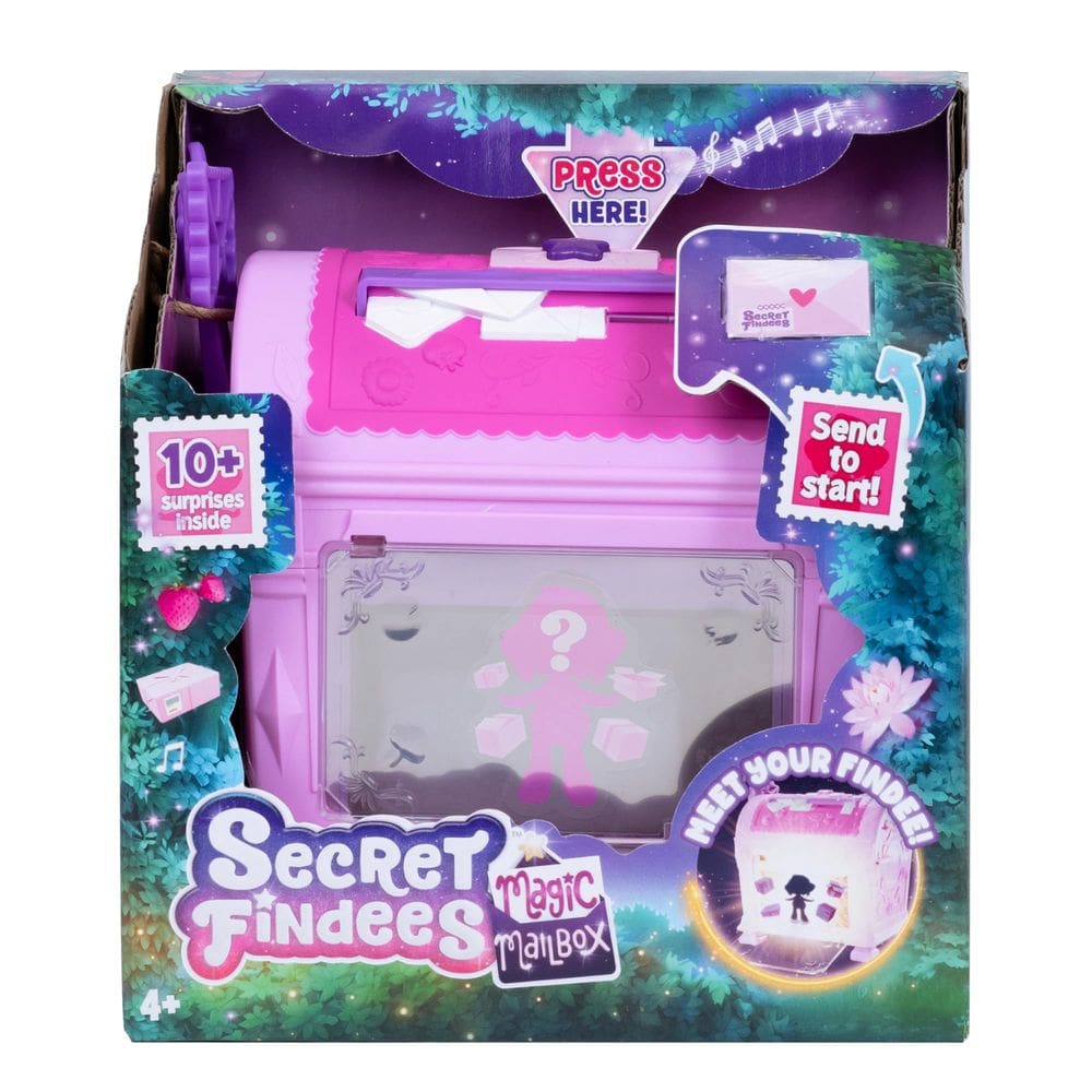 Caixa de correio mágica Goliath Secret Findees Pink com Audree ou Roxee