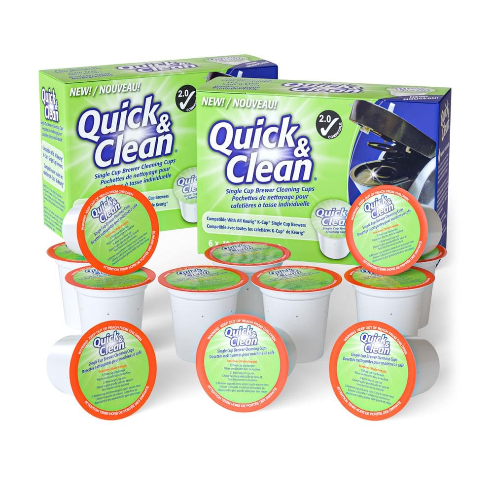 Limpador de copos Cleaning Pods Quick & Clean K para Keurig 2.0